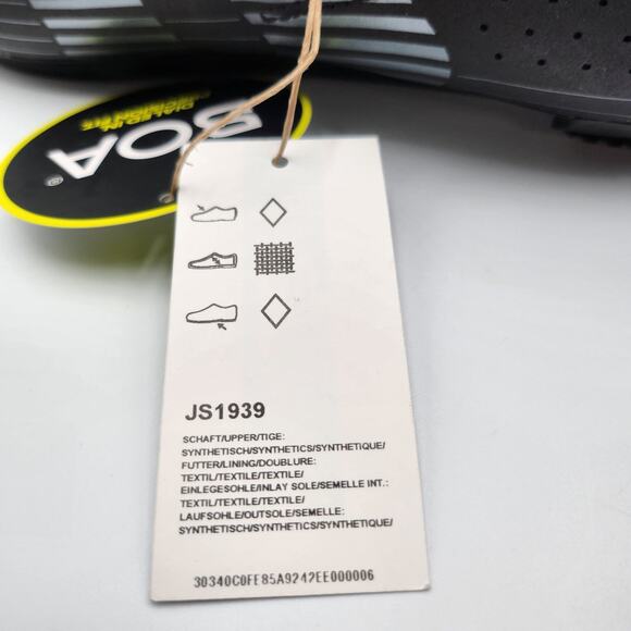 Mens Size 10 Adidas Cycling Shoes VUELTANO Carbon Black New $220 JS1939